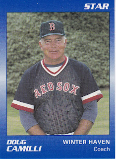 Doug Camilli 1990 Winter Haven Red Sox card