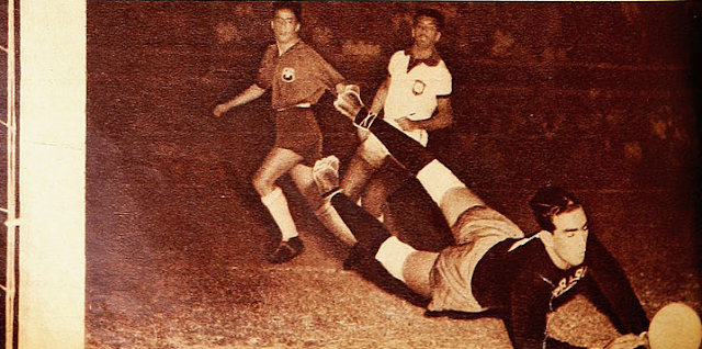 Brasil y Chile en Campeonato Sudamericano de 1953