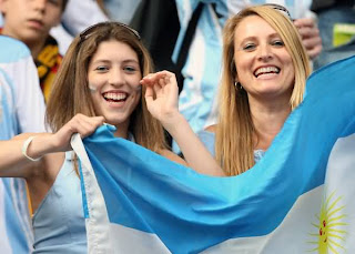 Argentina Sexy Girls Fans Fifa World Cup 2010