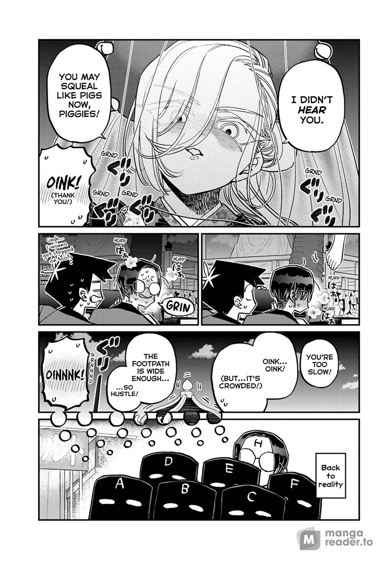 Komi-san wa Komyushou Desu Manga Chapter 405