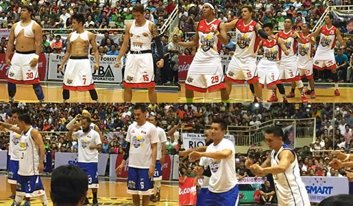 Top 6 Photos of North & South Team 2015 PBA All-Stars (Intro Dances)