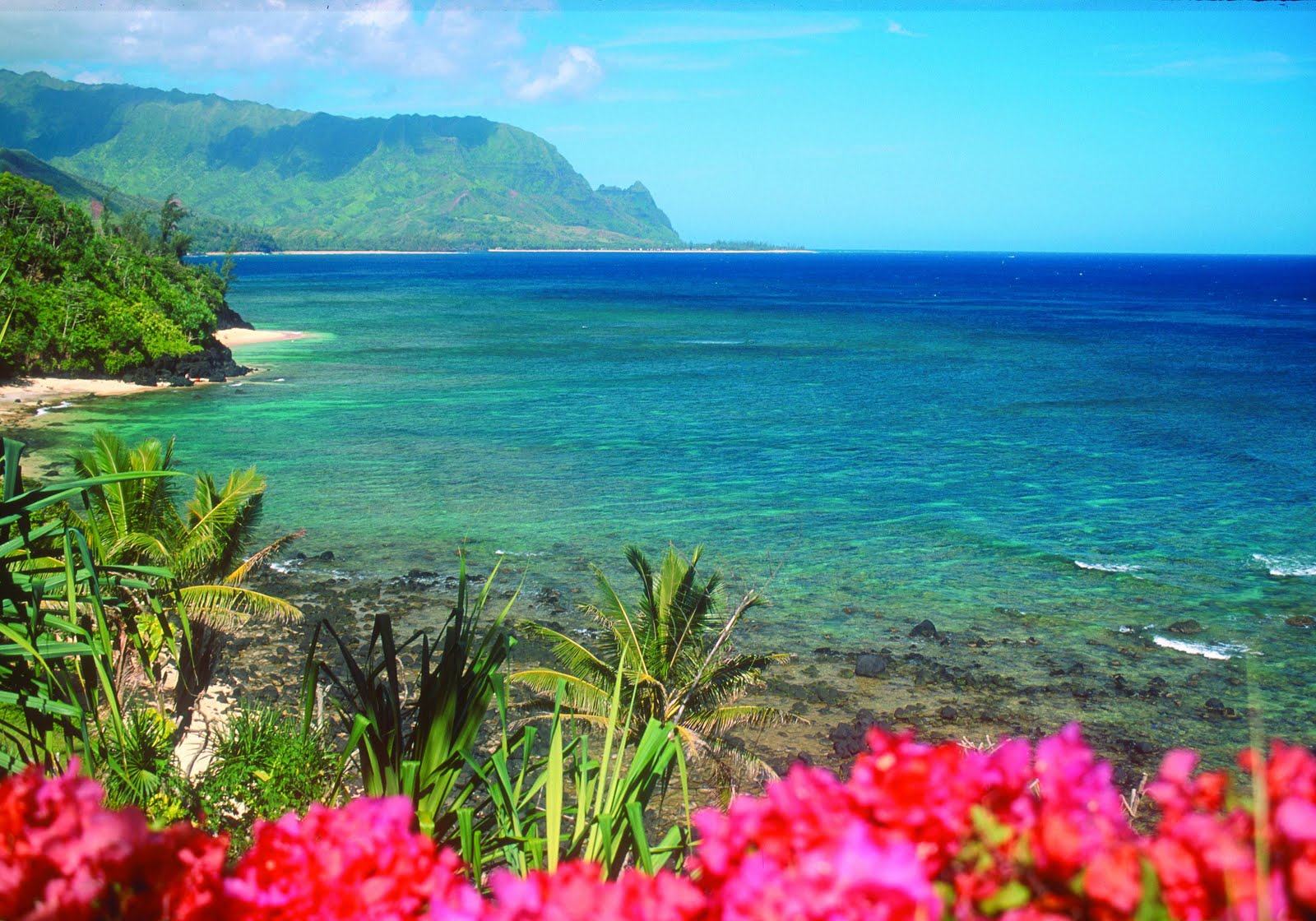 ... pe post de wallpapere pentru desktop imagine desktop plaja hawaii 1
