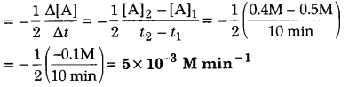 Solutions Class 12 रसायन विज्ञान-I Chapter-4 (रासायनिक बलगतिकी)