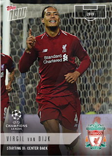 Topps NOW UEFA Champions League 2018-2019 Liverpool FC Set