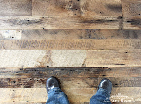 Real Barn Wood Flooring, Random Widths, Bliss-Ranch.com