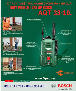 máy rửa xe gia đình bosch