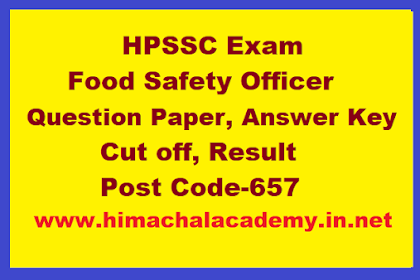 44+ Himachal Pradesh Food Safety Officer