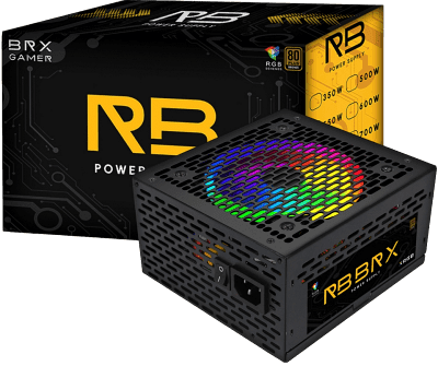 Fonte BRX Rainbow RGB 650W