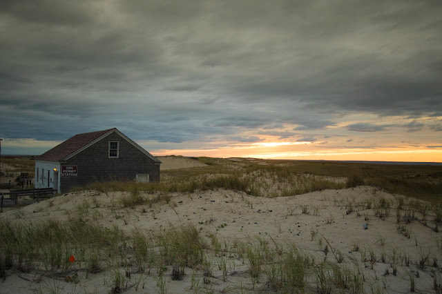 Tramonto al Race point Lighthouse-Cape Cod