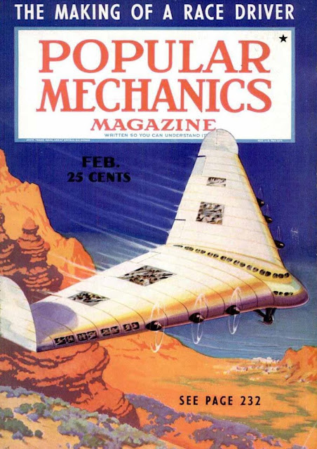 Portadas de la revista Popular Mechanics en los años 30