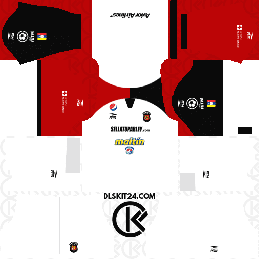 Caracas FC Kits 2023-2024 RC - Dream League Soccer Kits 2024 (Away)