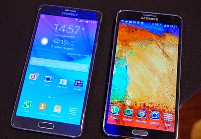 Perbandingan Samsung Galaxy Note 3 vs. Samsung Galaxy Note 4