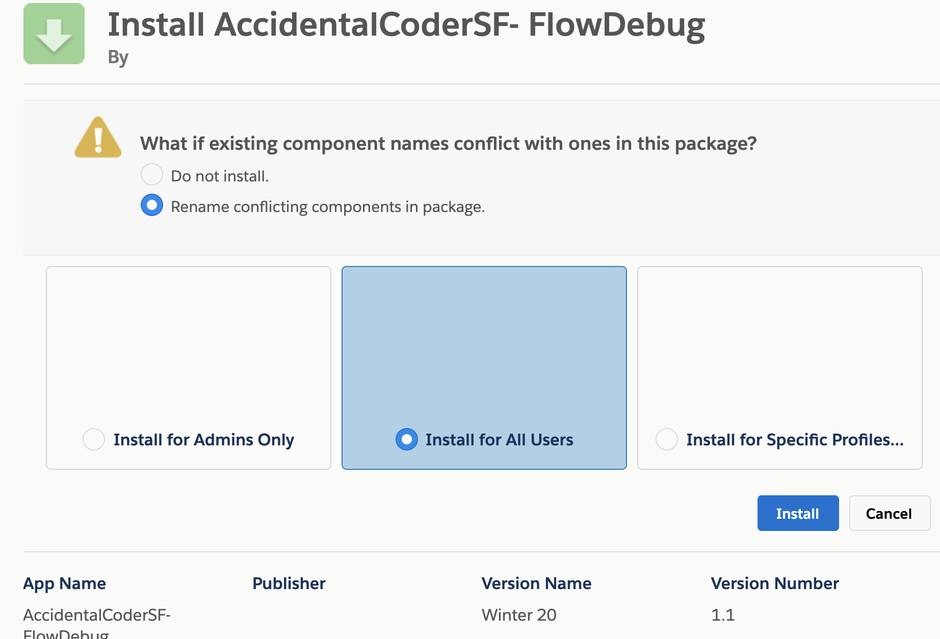 Debug Record Triggered Flows