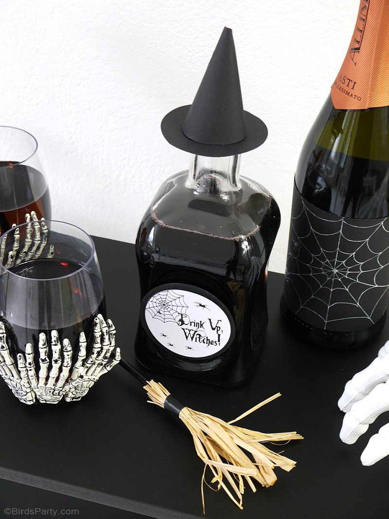  Quick  Easy Halloween Party  Crafts with Free Printables 