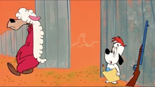 still from droopy dog cartoon sheep wrecked