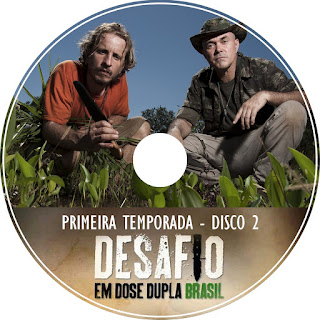 DESAFIO EM DOSE DUPLA BRASIL 1 TEMPORADA DISCO 2 LABEL