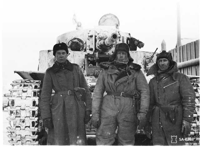 Finnish T-28 tank and crew, 28 December 1941 worldwartwo.filminspector.com