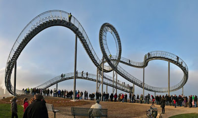 Tiger and Turtle Magic Mountain | Walkable Rollercoaster Duisburg, Germany