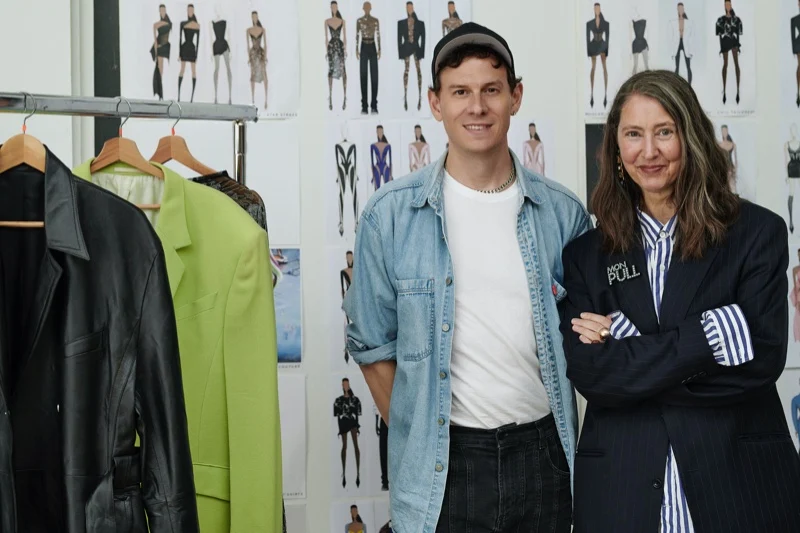 Mugler creative director Casey Cadwallader and H&M creative advisor Ann-Sofie Johansson