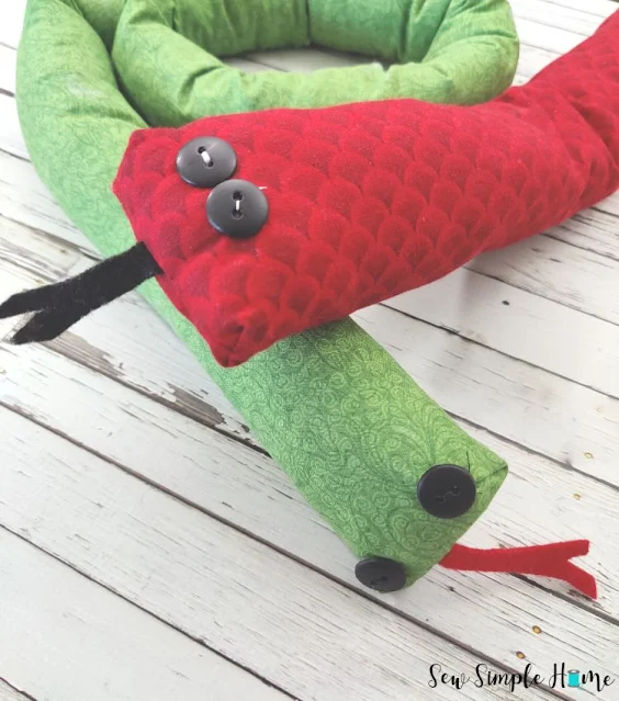 snake plush pattern