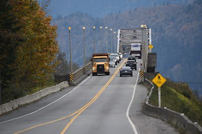 Agassiz bridge Trans Canada Trail.