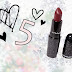 TOP 5 FAVORITE Fall Winter Lipsticks 2015