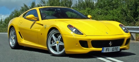 Gambar Mobil Ferrari Kuning - Gambar 08