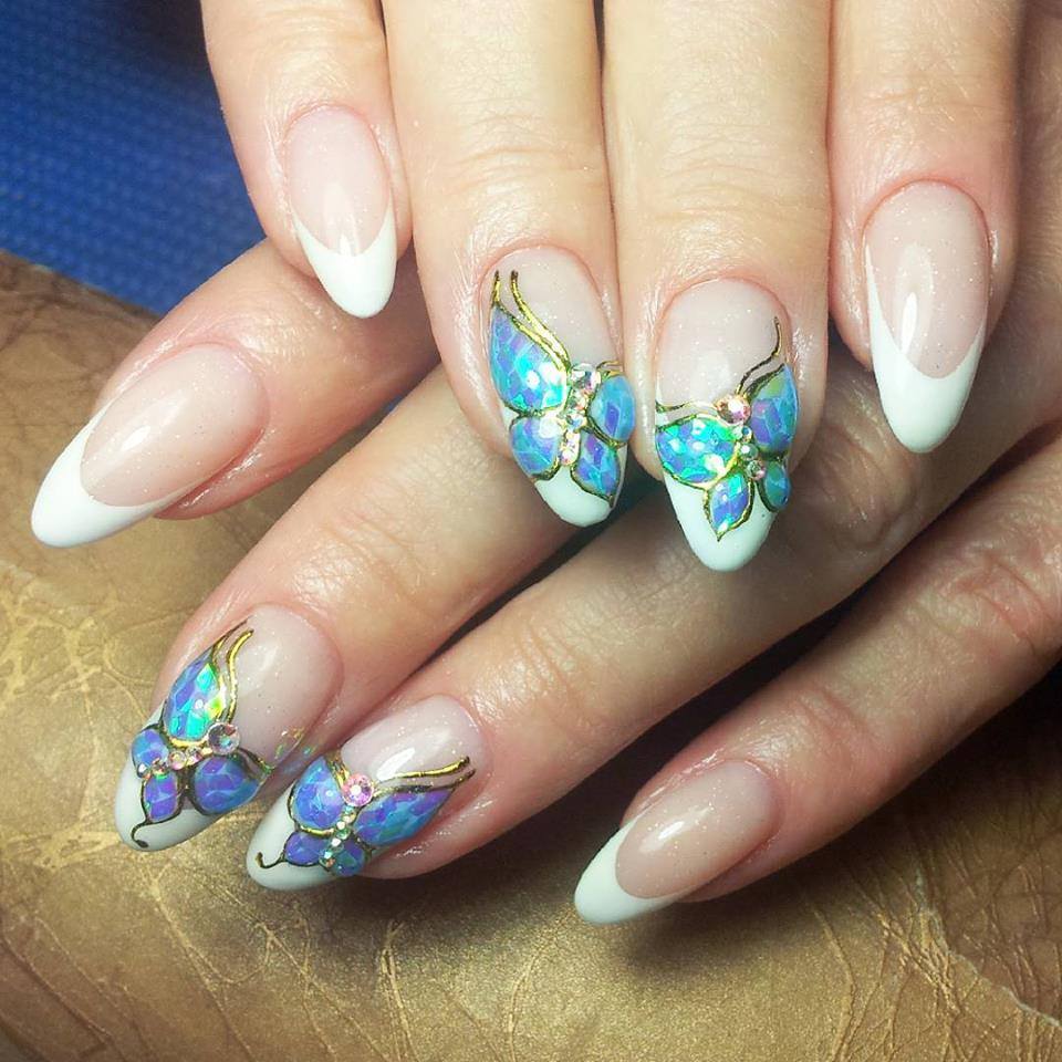 15 Easy Flower Nail Art Designs - trends4everyone