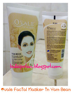 kemasan Ovale Facial Mask in Yam Bean