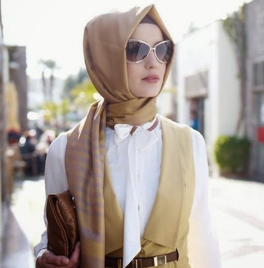 model hijab untuk pekerja kantor