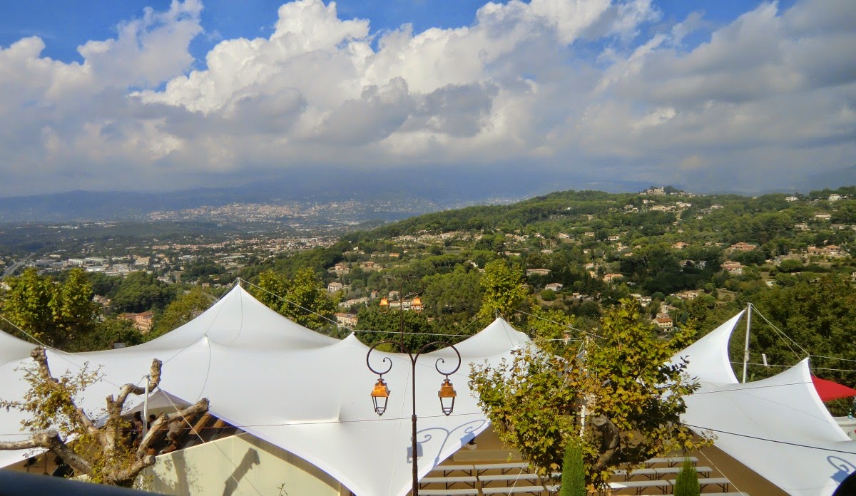 View from L'Amandier terrace