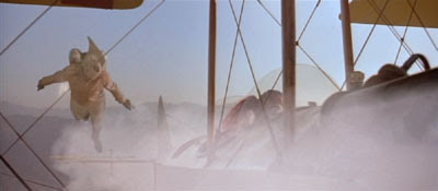 The Rocketeer's flying circus sequence