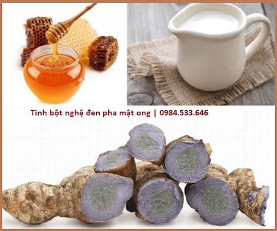 Cách sử dụng tinh bột nghệ đen