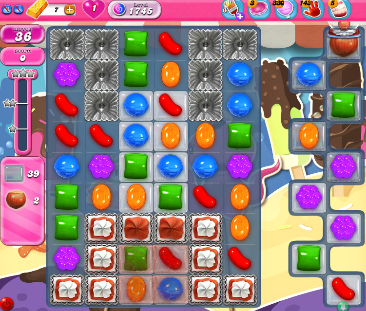 Candy Crush Saga 1745