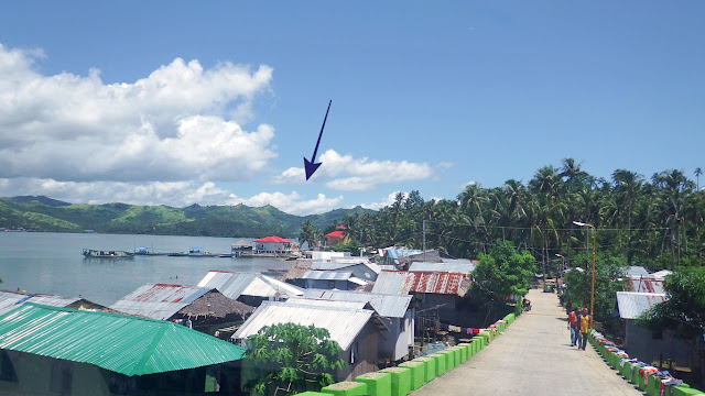 view from near the airport road to Juvie's Resort Hotel and Restaurant in San Roque, Catbalogan Samar