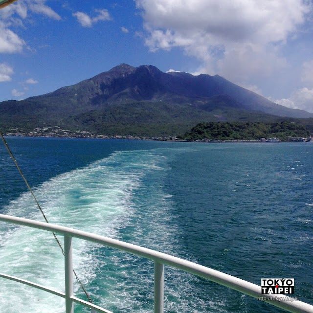 【櫻島】從鹿兒島搭船　造訪這不斷噴發的活火山島