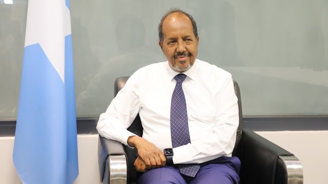 Madaxweyne Xasan Sheekh oo ku wajahan Mareykanka 