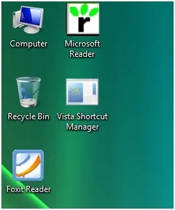 Cara menghilangkan tanda panah shorcut icon di windows vista