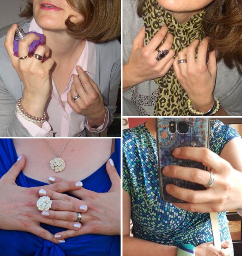Always with me - ue30blogger - Titanring mit Fingerprint