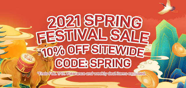  Spring Festival Sale begins here!