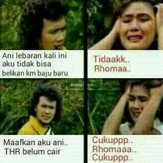 24 Meme Lucu "Rhoma-Ani" Drama Lebay Bikin Ketawa Ngakak 