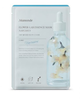 Review of Mamonde Narcissus Hydrating Flower Lab Essence Mask