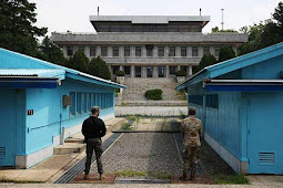 Kamala Haris Kunjungi DMZ Perbatasan Korea Selatan-Korea Utara 
