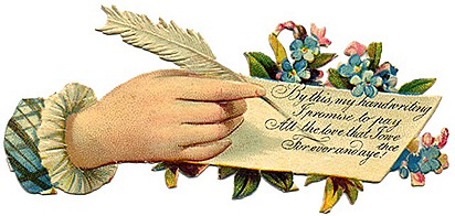 victorian-vintage-mothers-day-clip-art-womans-hand-writing-with-feather-quill