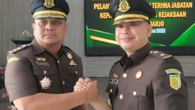 Dilantik, Andri Subianto Resmi Jabat Kasie Intel Kejari Sidoarjo