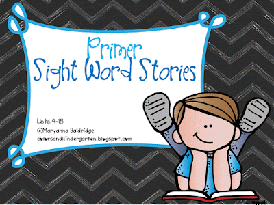 https://www.teacherspayteachers.com/Product/Primer-Sight-Word-Readers-2411283