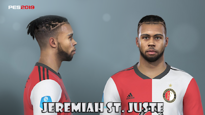 PES 2019 Faces Jeremiah St. Juste by Prince Hamiz