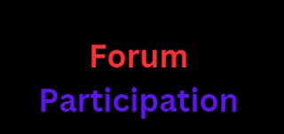 Forum Participation