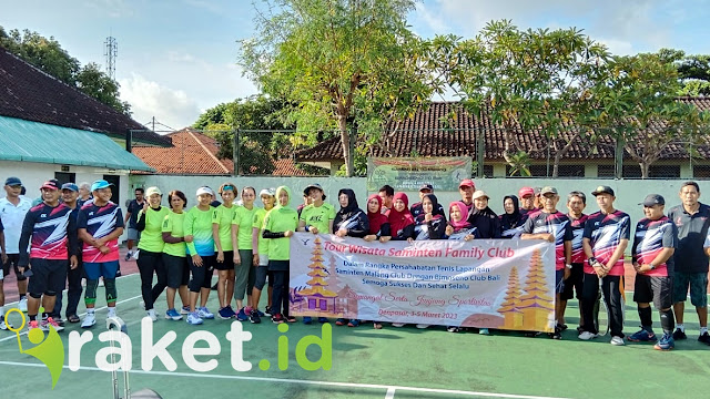 Saminten Tennis Club Malang Menangi Friendly Match Kontra Bimo Seno Tennis Club Bali