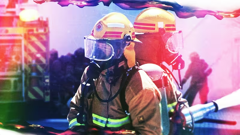 Lính cứu hỏa.